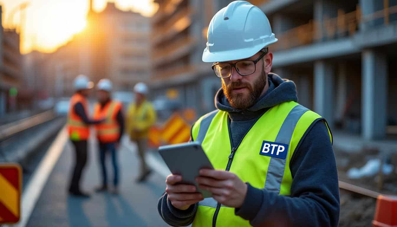 Illustration: Les règles juridiques autour de la carte BTP et leur application aux autoentrepreneurs