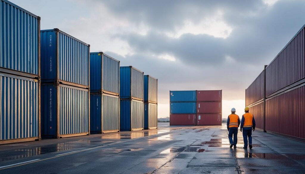 Hauteur du conteneur 40 pieds : standard, High Cube et usages clés