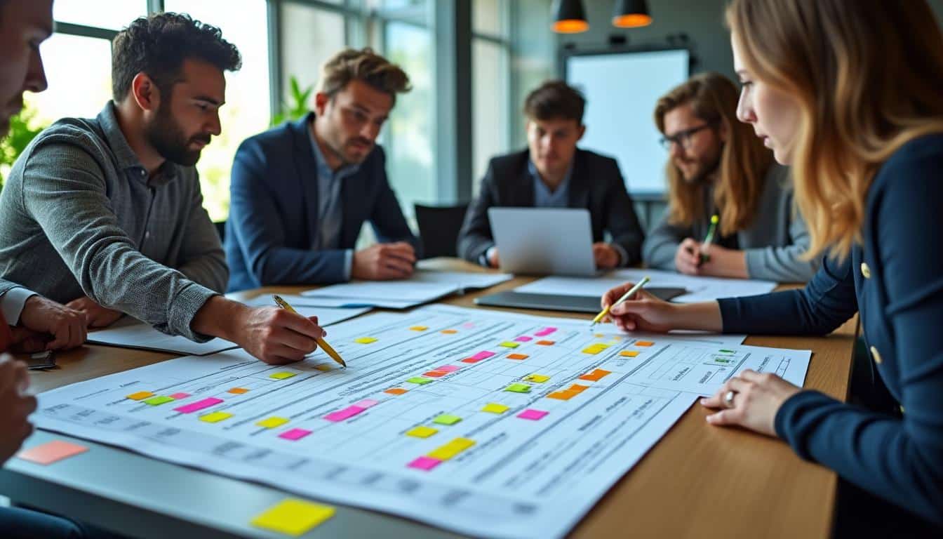 Illustration: Décortiquer la structure et les composants du tableau de classification des cadres BTP