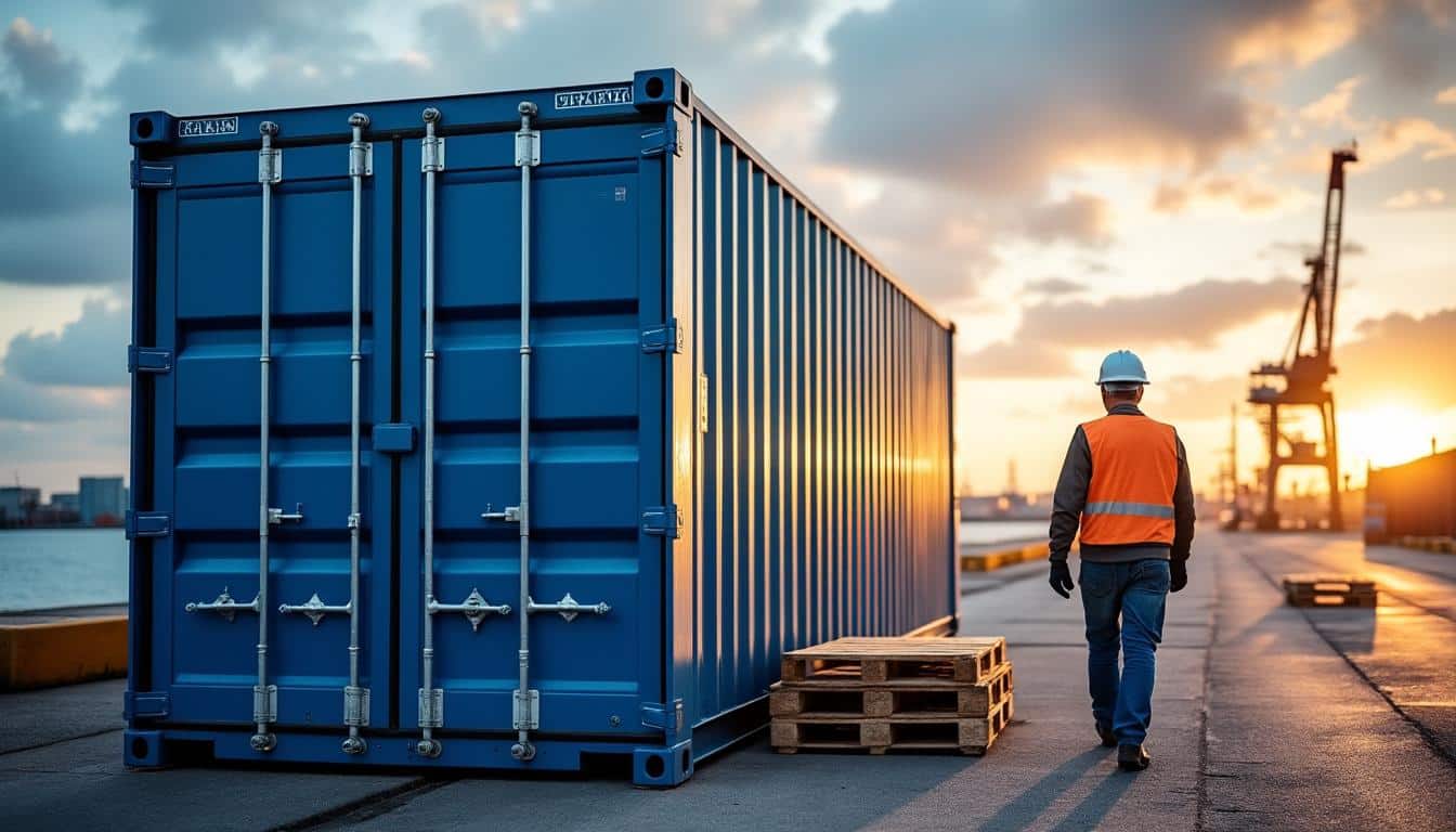 Taille du container 40 pieds : dimensions, usages et conseils