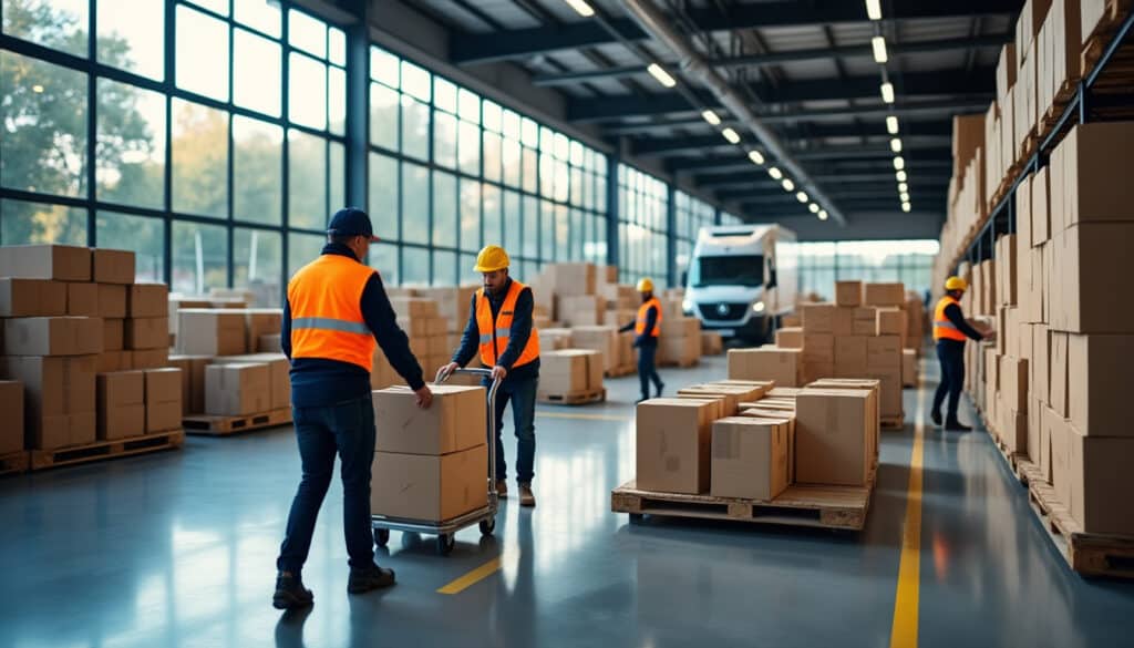 Relais colis de la plateforme parisienne : hub logistique innovant