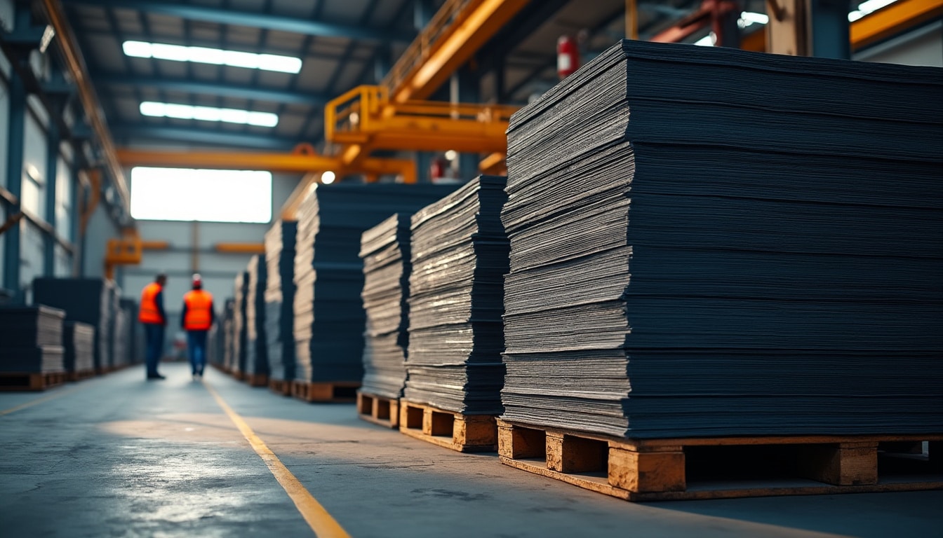 Tôle bac acier direct usine déclassée : qualité et économies assurées