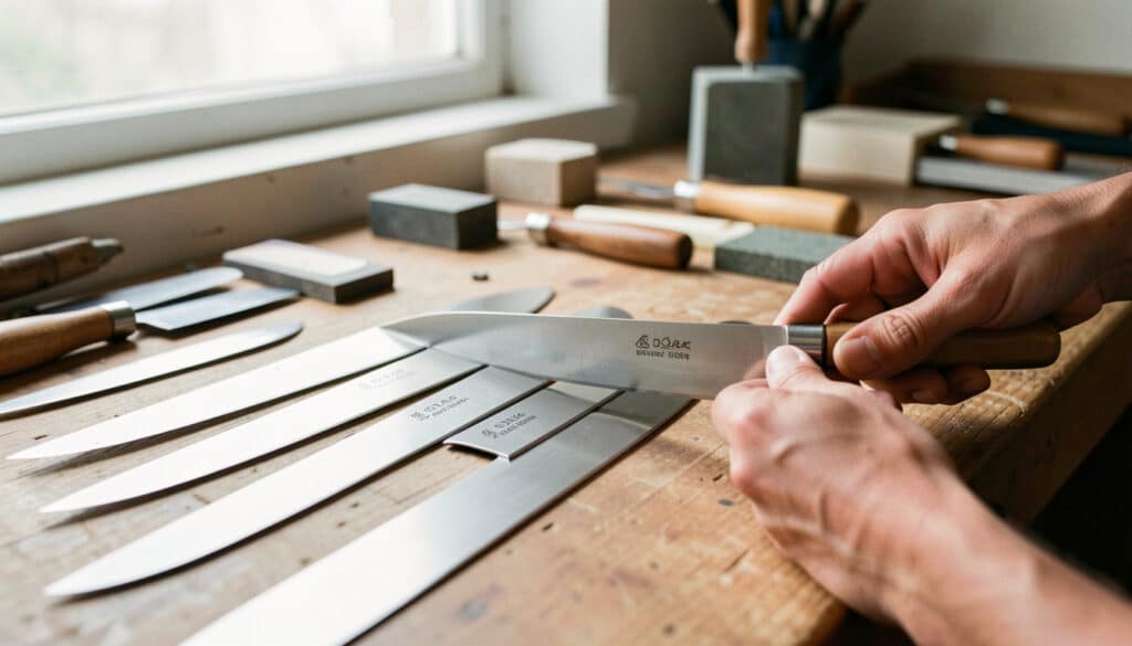 Quel acier choisir en coutellerie pour une lame durable