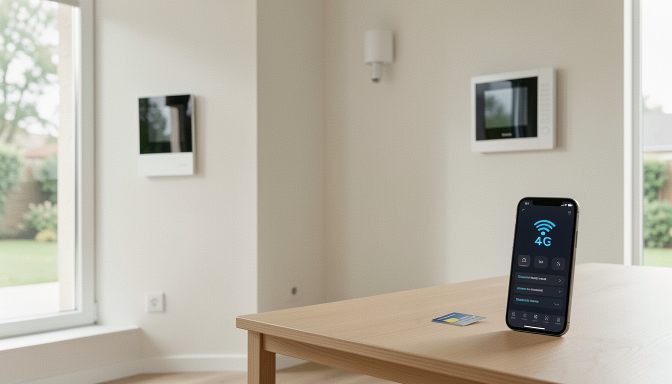 Alarme maison en 4G : fonctionnement, atouts et limites