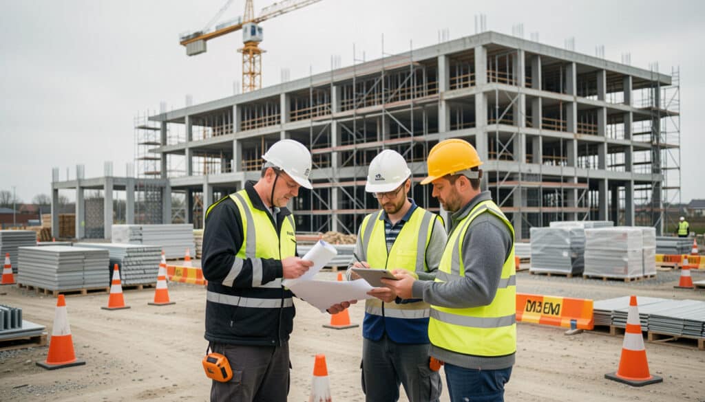 Chantier de BTP : étapes, organisation et sécurité