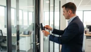 Installation d’un contrôle d’accès en entreprise